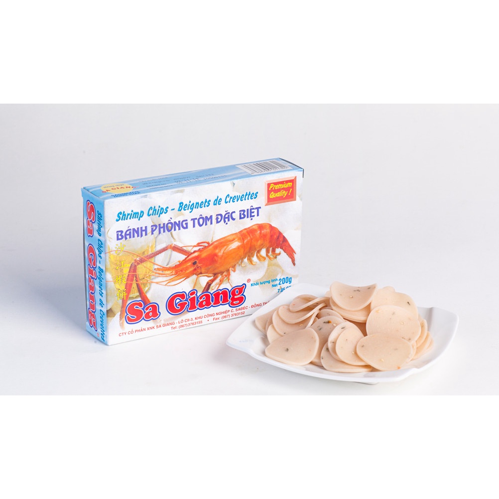 SA GIANG - Bánh Phồng Tôm Đặc Biệt 200g