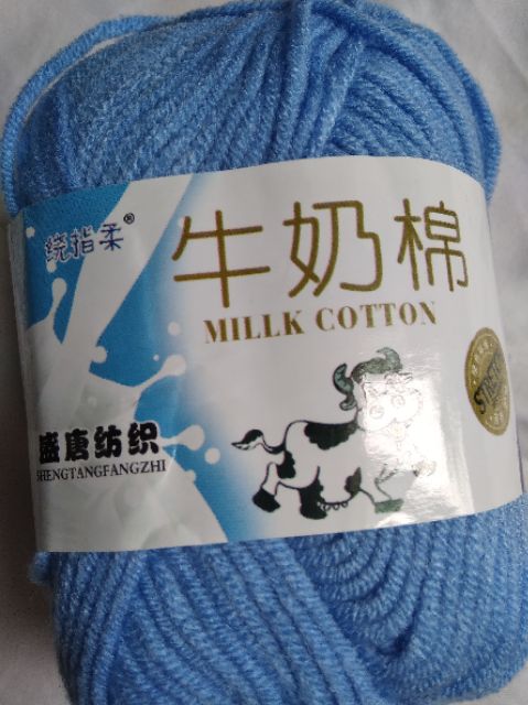 Len milk cotton (milk bò) 50g