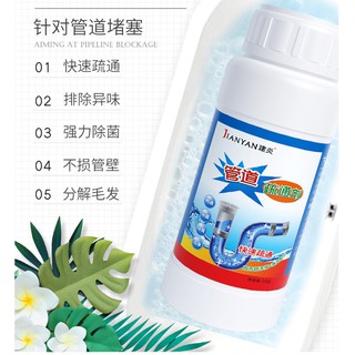 Bột Thông Cống - Bột Thông Cống Cực Mạnh - Xử Lý Tắc Đường Ống, Bồn Cầu, Bồn Rửa Bát, Ống Nước - MILOZA