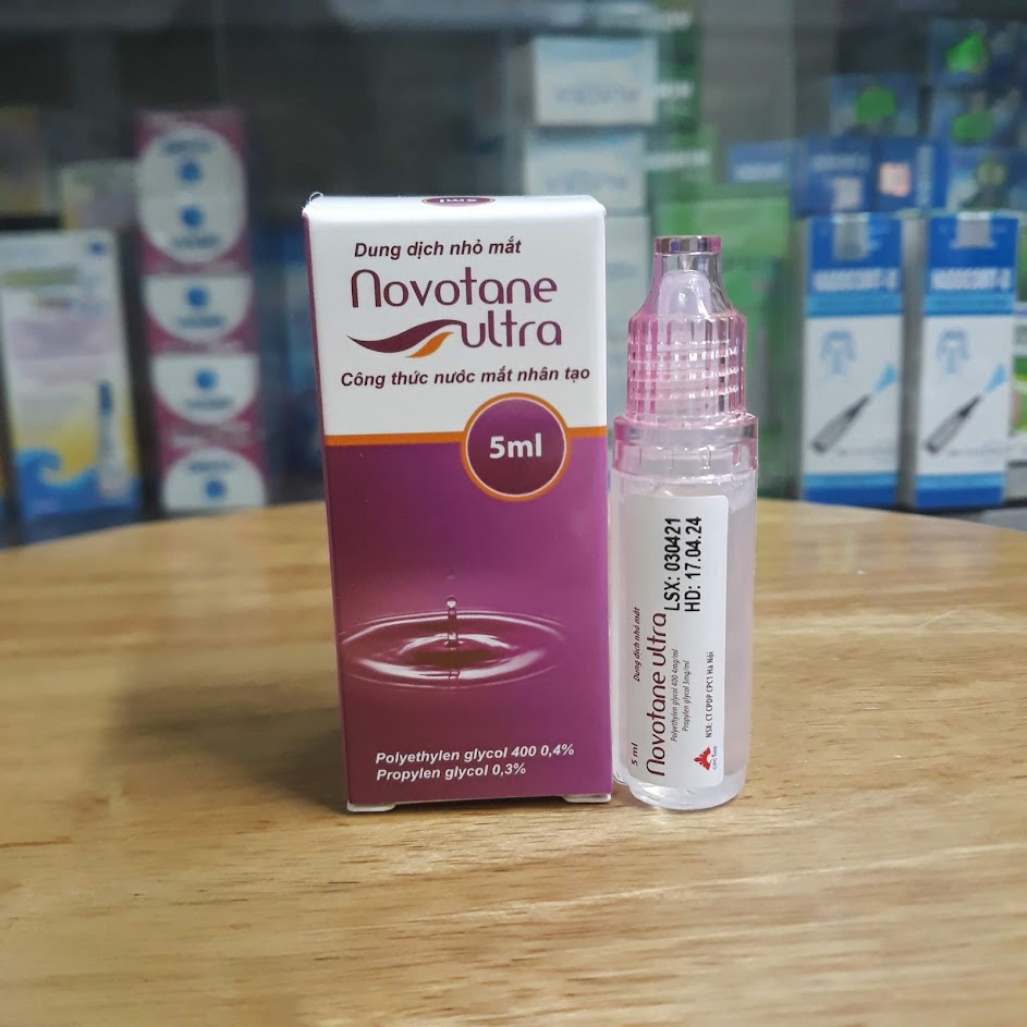 Nước nhỏ mắt nhân tạo NOVOTANE ULTRA lọ 5ml