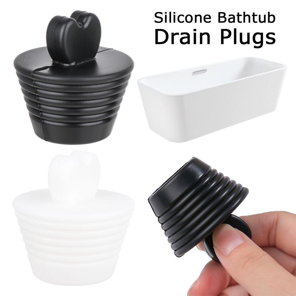 KUNHEV Nút Chặn Bồn Tắm Bằng Silicone Hình Hoa Mẫu Đơn