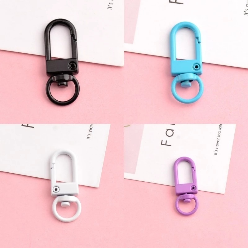 Móc khoá tôm hùm kim loại nhiều màu tuỳ chọn sáng tạo trang trí ô tô túi xách