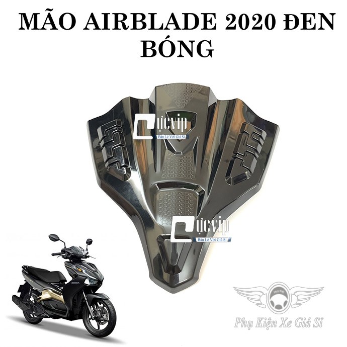 [Giá Hủy Diệt] Bộ 5 Món Bảo Vệ Airblade 2020 Full Đen (Che Pô, Che Quạt Gió, Mão, Cảng, Pô E) 2956