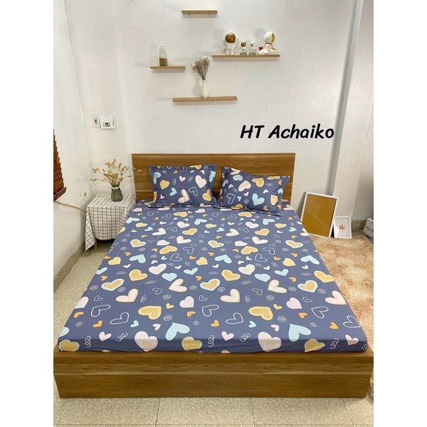 sét ga gối cotton hàn siêu thoáng mát dày dặn