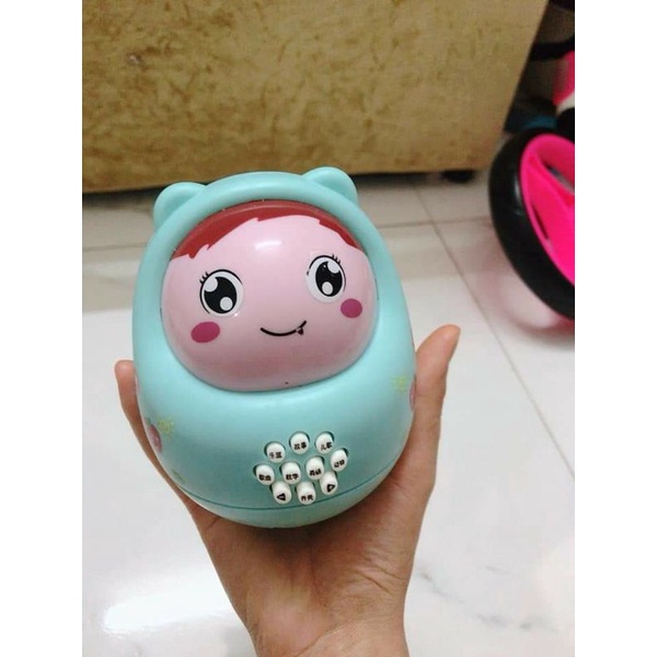 Lật đật siêu to, phát sáng, phát nhạc cho bé