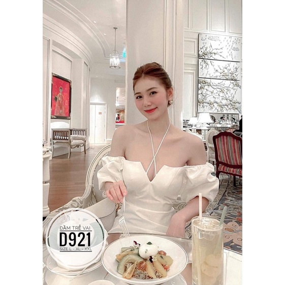 BIGSIZE Đầm trễ vai 55-95kg