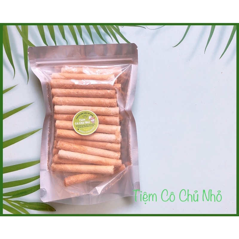 Bánh quế dừa/bánh ống- hương truyền thống- gói 250gr - đặc biệt thơm ngon