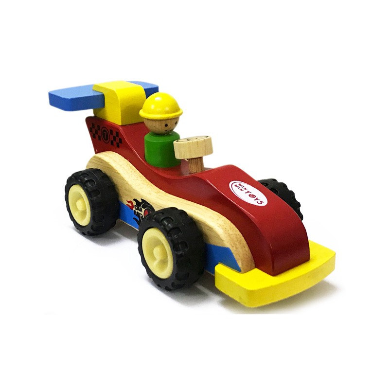 Đồ chơi gỗ Winwintoys : Xe đua địa hình