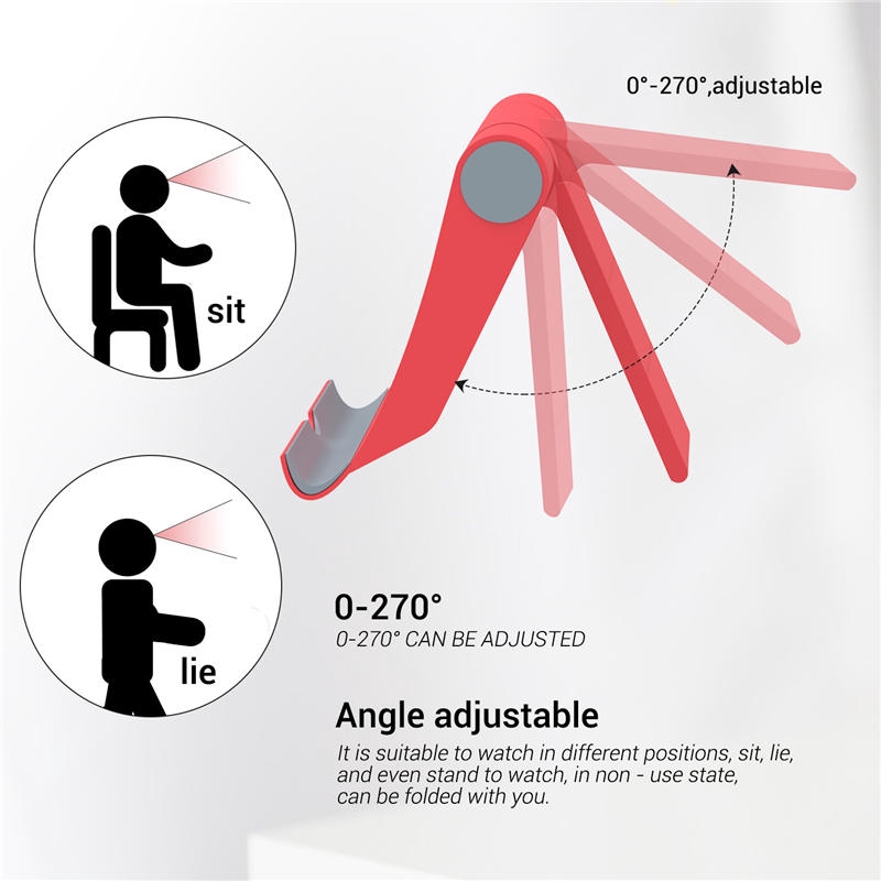 Giá Đỡ Điện Thoại / Máy Tính Bảng Để Bàn Bằng Silicon Tùy Chỉnh Góc Độ Tiện Dụng | BigBuy360 - bigbuy360.vn