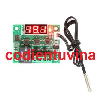 Mạch Cảm Biến Nhiệt Độ XH-W1209 Relay 12VDC