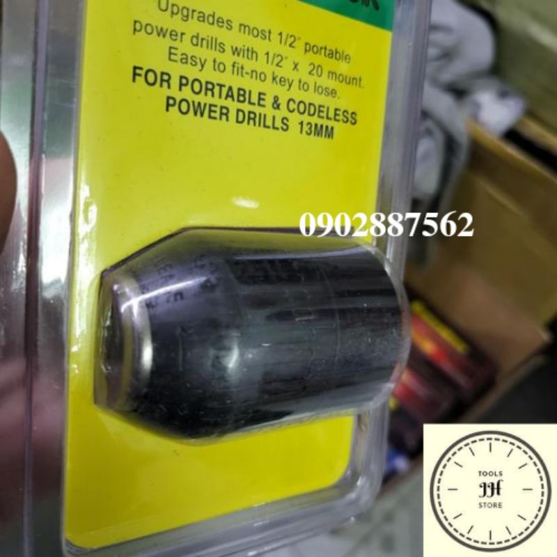 đầu khoan chuyển loại tự động gắn máy khoan ren trong 13mm