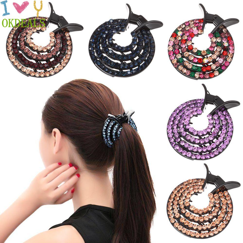 Kẹp Tóc Càng Cua Thiết Kế Dễ Thương Cho Nữ|Kẹp Tóc Đuôi Ngựa Thời Trang Cho Nữ