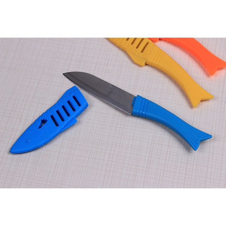 Dao Gọt Hoa Quả Hình Cá Nhiều Màu - HÀNG MỚI VỀ