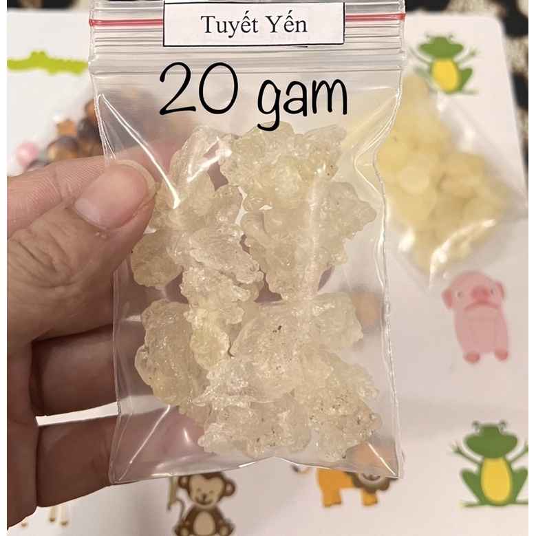 Combo 3 món- 60g - Tuyết Yến  , Đào lệ  , Bồ mễ