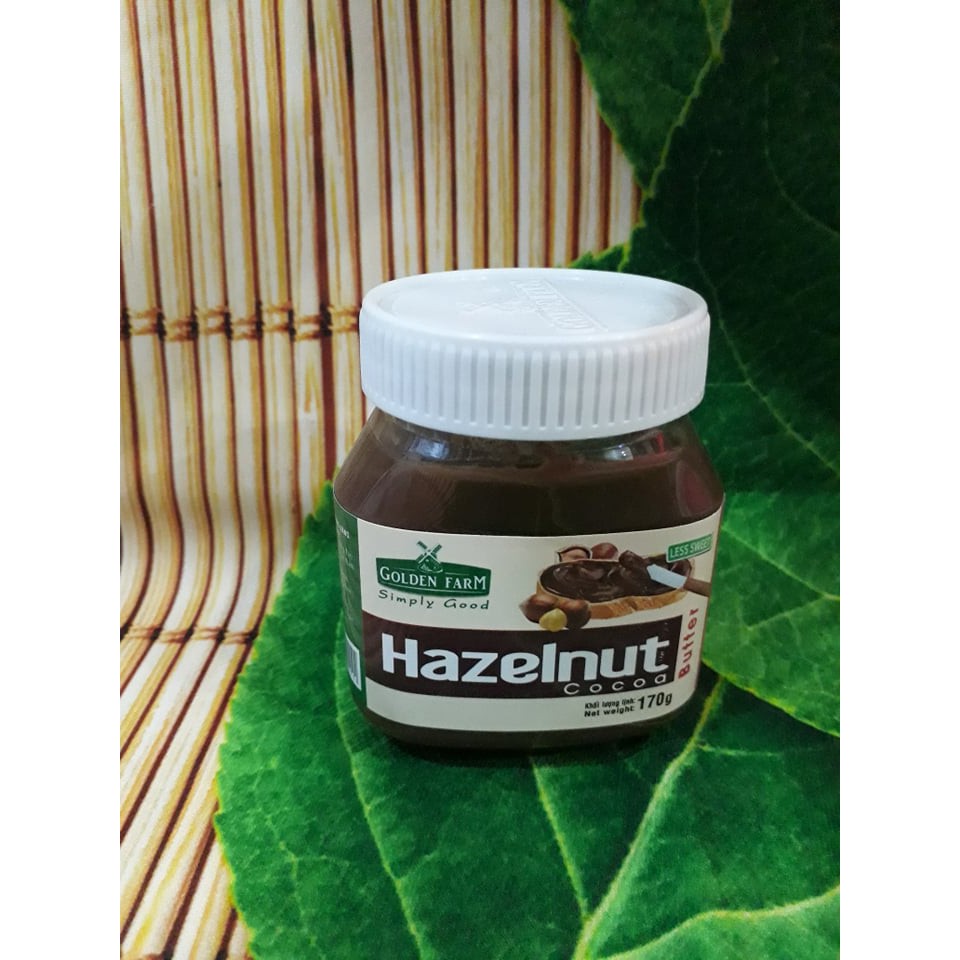 Bơ hạt phỉ hazenut 170g GF (date 15/8/2023) ⚡ LOẠI TỐT ⚡ bơ hạt phỉ mùi thơm đặc trưng ko quá béo ngậy