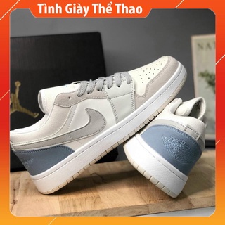 Giày JORDAN cổ thấp ✿[SALE ĐẬM]✿ Giày Jordan 1 Paris Xám Xanh cổ thấp Nam Nữ all