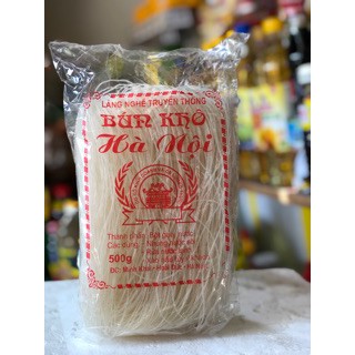 [NOWSHIP HN] Bún Khô Sạch Hà Nội 500g - Làng Nghề Truyền Thống