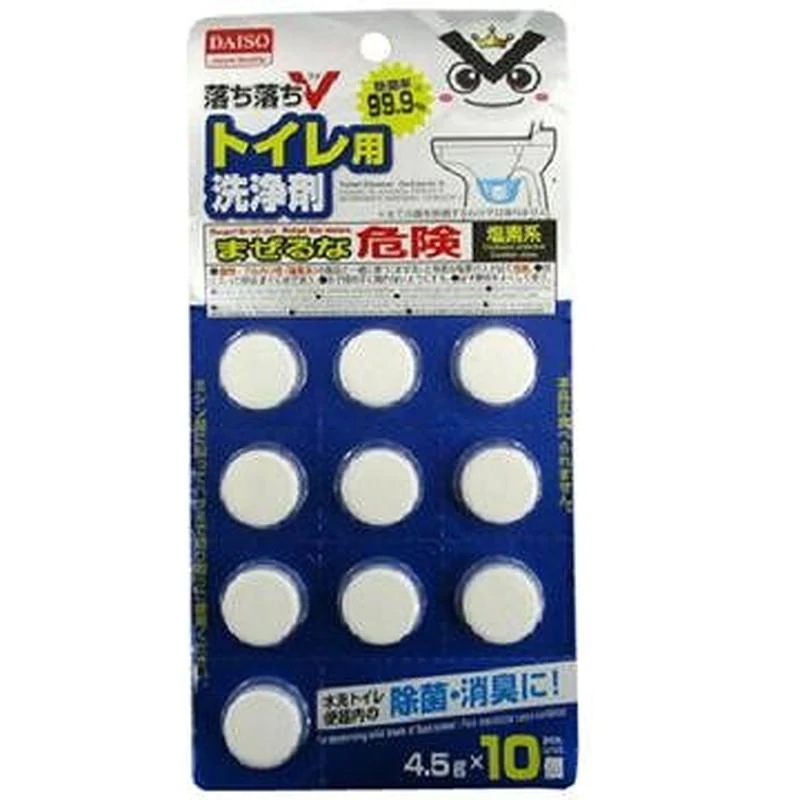 Daiso Chất Vệ Sinh Toilet Ochiochi V - 10 viên