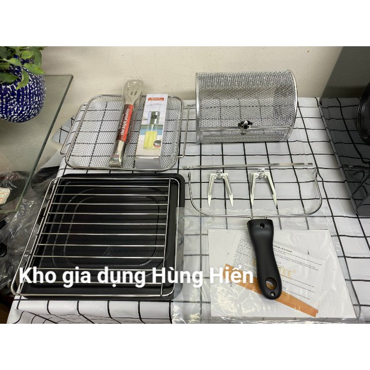 (Mã CHUT002 giảm 8%) Nồi chiên không dầu Lorente LT-1500 (Tặng Bộ Kẹp Xịt Cao Cấp) - Hàng chính hãng