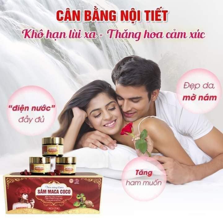 Viên Uống Trắng Da Giảm Nám chống bốc hỏa giảm khô hạn Tăng Cường Nội Tiết Tố Nữ Estro Sâm Maca Coco Vạn Tam Chính Hãng