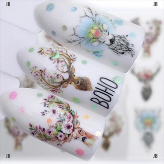 Set 2 Tấm Sticker Dán Móng Nghệ Thuật