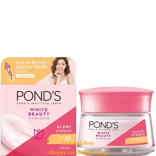 Kem Dưỡng Da 50g Ban Ngày Làm Trắng Hồng Rạng Rỡ Ponds White Beauty, shopee.vn/ehome2shop.
