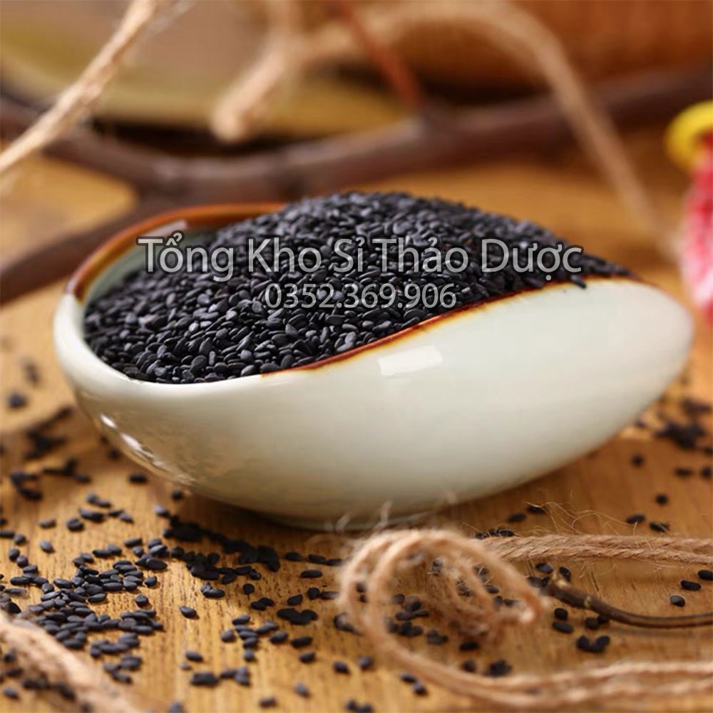 Mè đen nguyên vỏ 500g (Vừng đen khô hữu cơ)