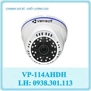 Camera dome ahd hồng ngoại vantech vp-114ahdh 2.0