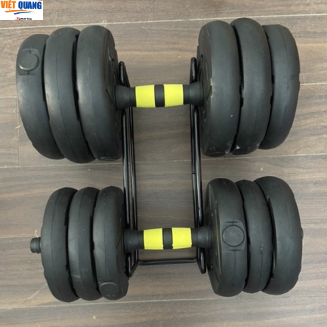 Bộ Tạ Tay 30kg Kết Hợp Tạ Đẩy tháo lắp Đa Năng Hot 2023