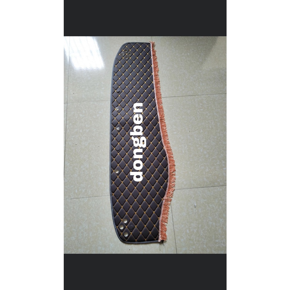 Thảm táp lô xe tải các loại xe chất liệu da 5d