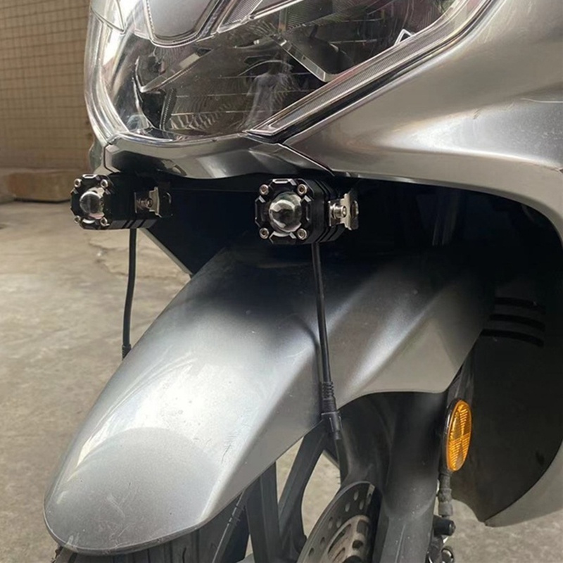 Giá Đỡ Đèn Pha Chống Sương Mù Chuyên Dụng Cho Xe Mô Tô Honda PCX150 PCX160 2018-2021 PCX 150 160