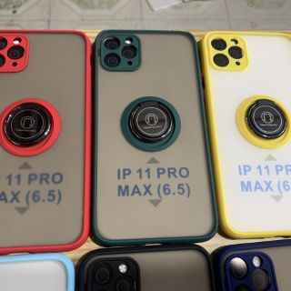 Ốp iphone11 Pro max dẻo viềng kèm iring