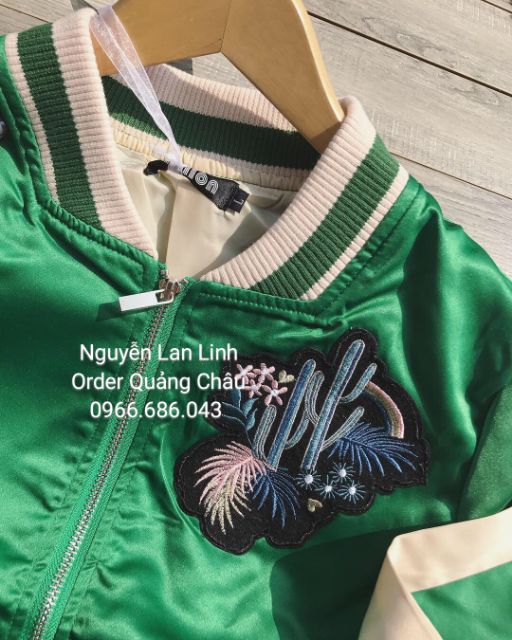 BOMBER XANH HỌA TIẾT