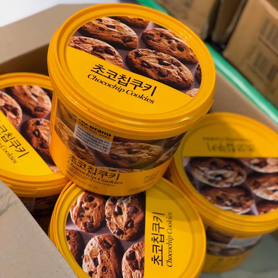 Bánh quy xô Chocochip Cookie No Brand  - Hàn Quốc - 400g