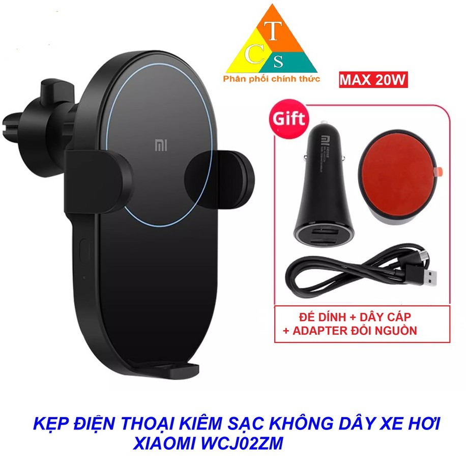 Giá đỡ điện thoại kiêm sạc không dây ô tô Xiaomi WCJ02ZM