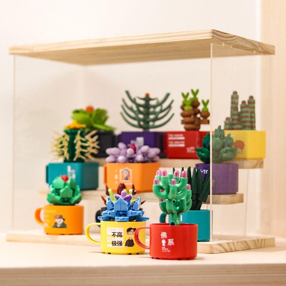 Mô Hình Lắp Ráp Chậu Cây Bonsai 3D Sáng Tạo