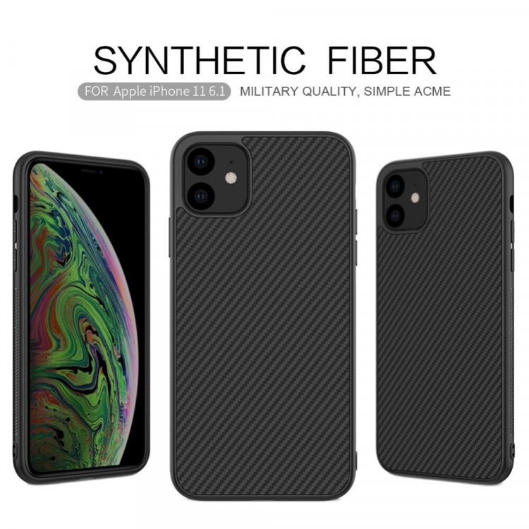 [Ốp lưng vân Carbon Fiber] iPhone 13/ 13 Pro/ 13 Pro Max - iPhone 12/ 12 Pro/ 12 Pro Max hiệu Nillkin