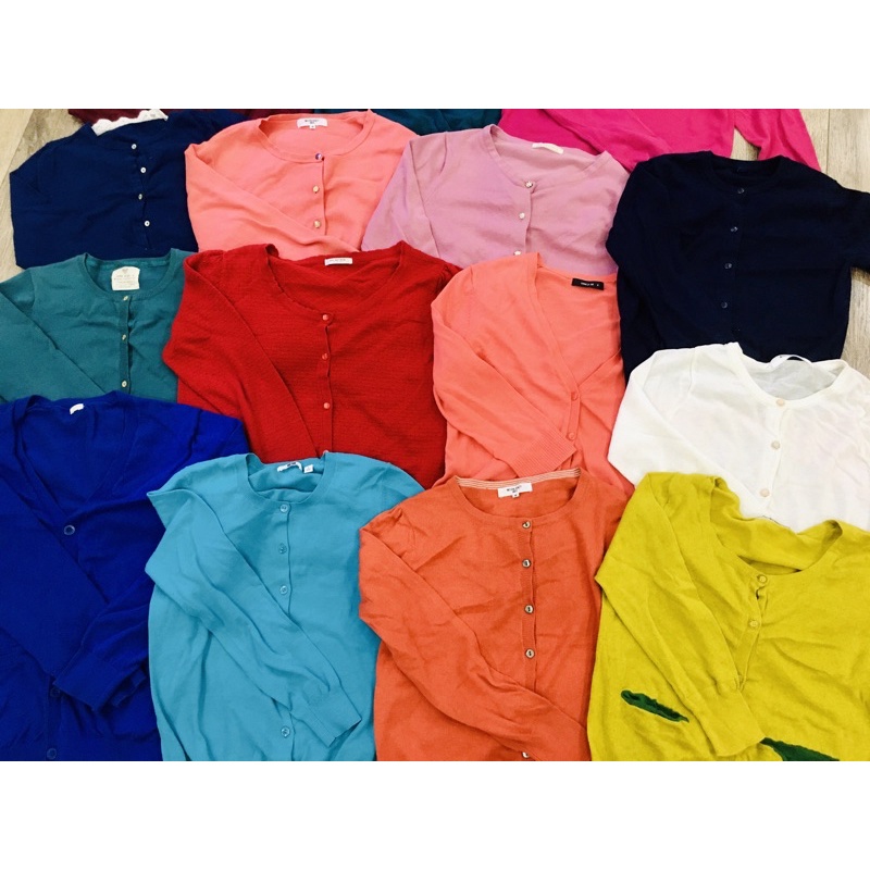 Áo cardigan dáng ngắn