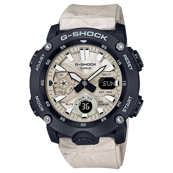 Đồng hồ Casio G-Shock Nam GA-2000WM-1ADR bảo hành chính hãng 5 năm - Pin trọn đời