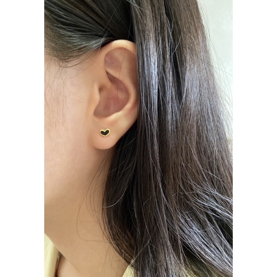 Ancafe.shop hoa tai nữ, hình tim,Hàn Quốc.