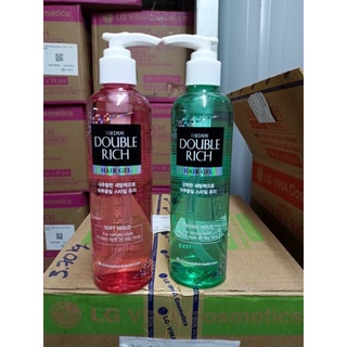 Gel giữ nếp tóc tự nhiên Double Rich 250ml