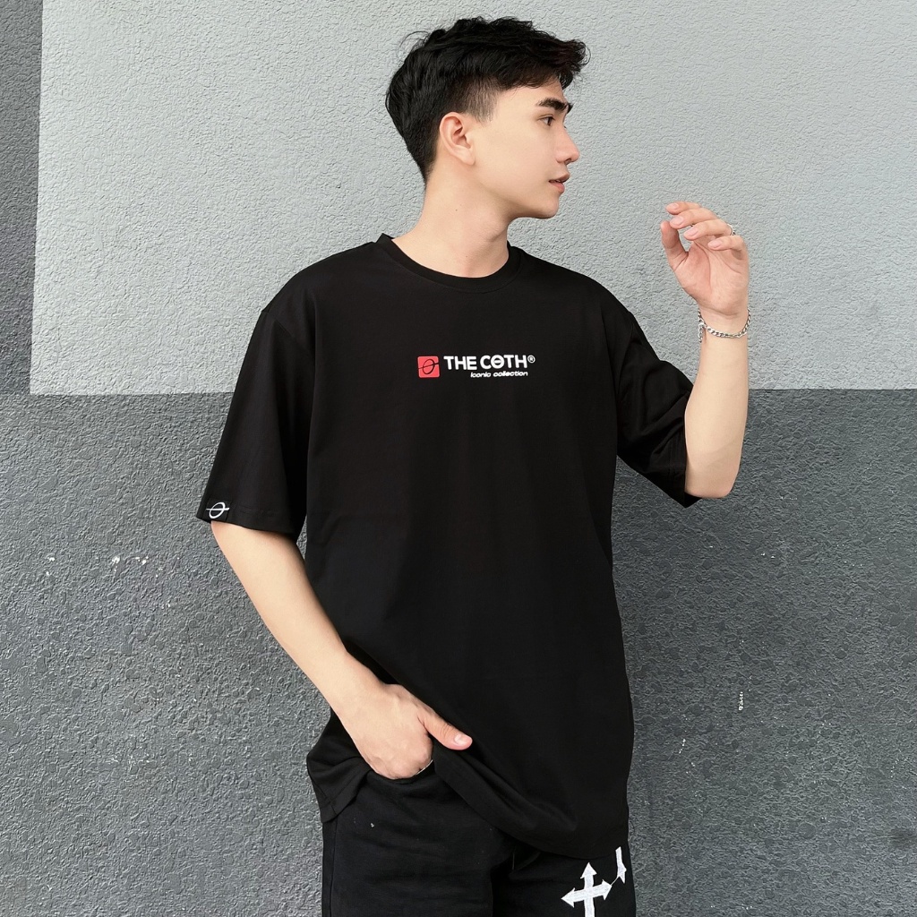 Áo thun unisex Smoky Logo Tee, form rộng mặc thoải mái tôn dáng cực chất Thương Hiệu The Coth AT2U0609