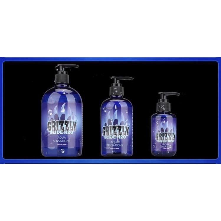 Gel Bôi Trơn GRIZZLY SLiDe H2O 120ml , Trắng Trong gốc nước , Thương Hiệu Nổi Tiếng USA