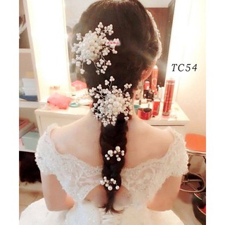[Hana Gift] Cài tóc cô dâu đính hạt châu
