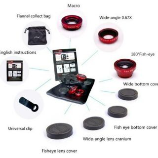 Lens 3 in 1 CHỤP HÌNH thật thú vị !