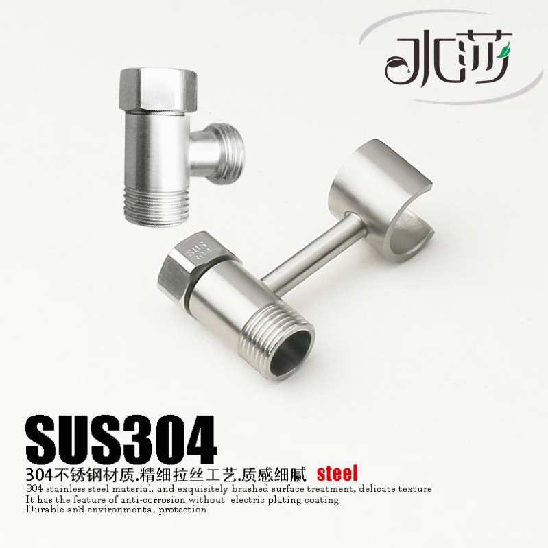 Giá Đỡ Vòi Xịt Toilet Van Chia Vòi Nước Bằng Thép Không Gỉ 304 Năng Tiện Dụng