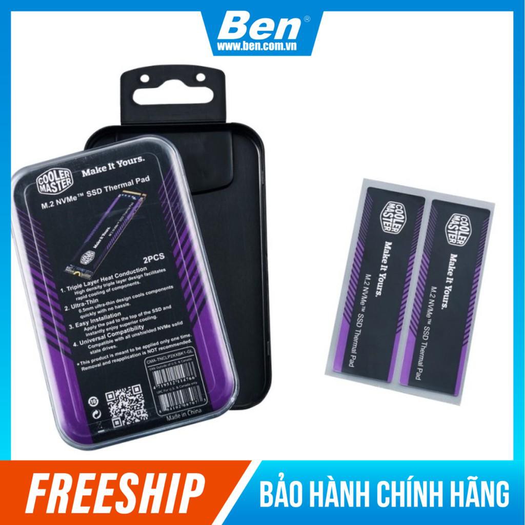 Tản nhiệt SSD M.2 Thermal pad Cooler Master - Ben Computer