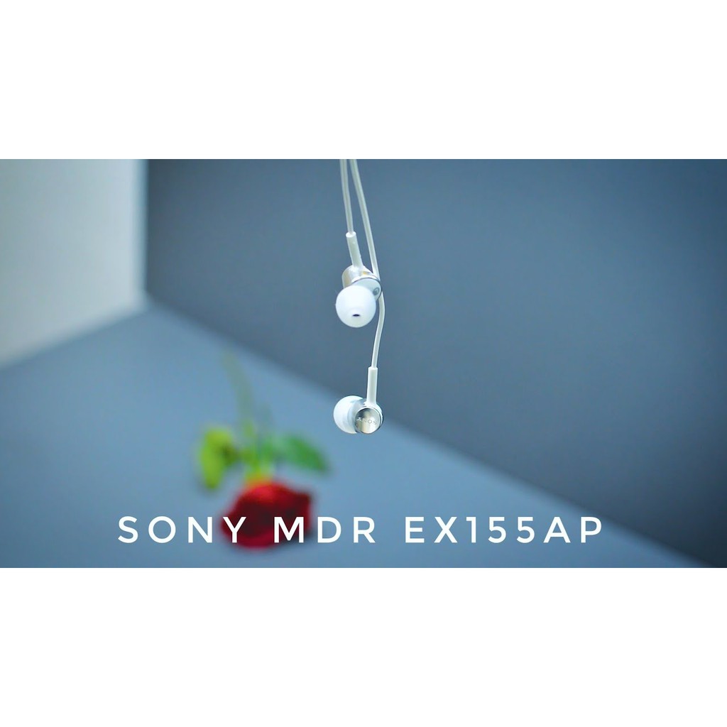 Tai nghe Sony MDR-EX155AP - Hàng chính hãng - Bảo hành 12 tháng