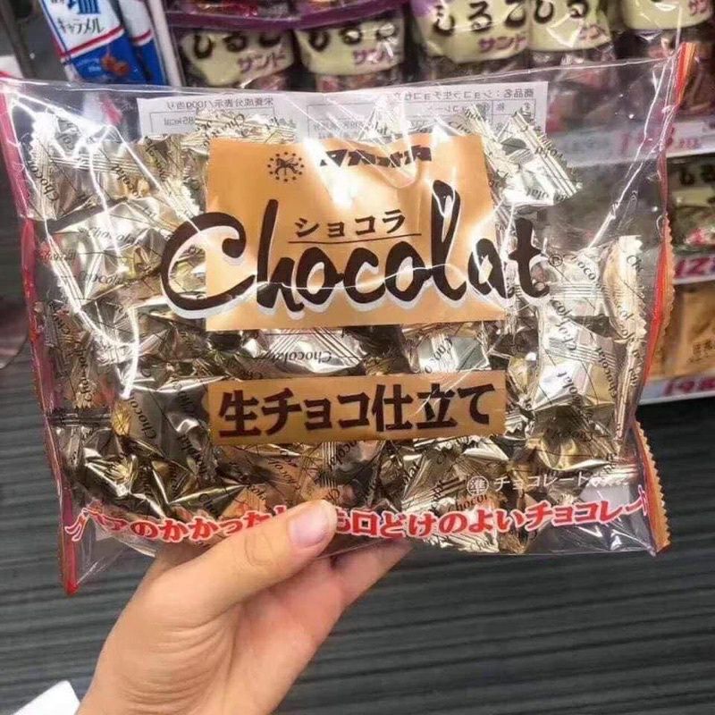Kẹo socola tươi takaoka và meiji melty kiss