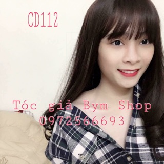 Tóc giả cả đầu xoăn đuôi